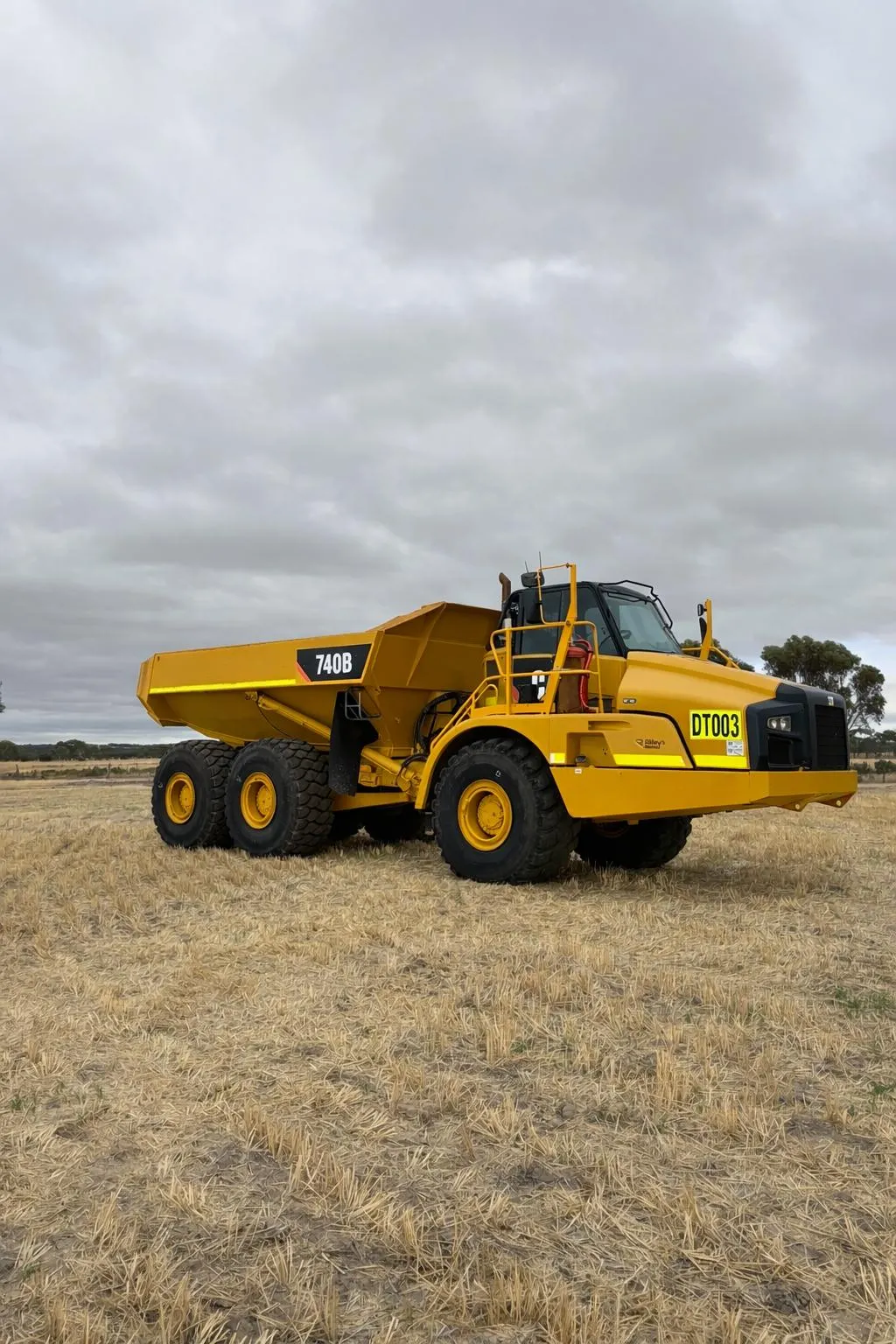 Caterpillar 740B Articulated Dump Truck available for hire